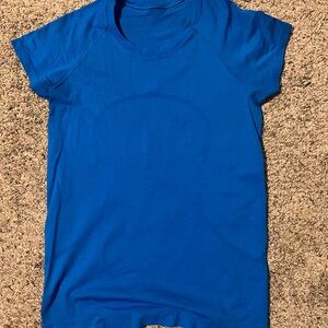 Lululemon Blue Athletic T-Shirt